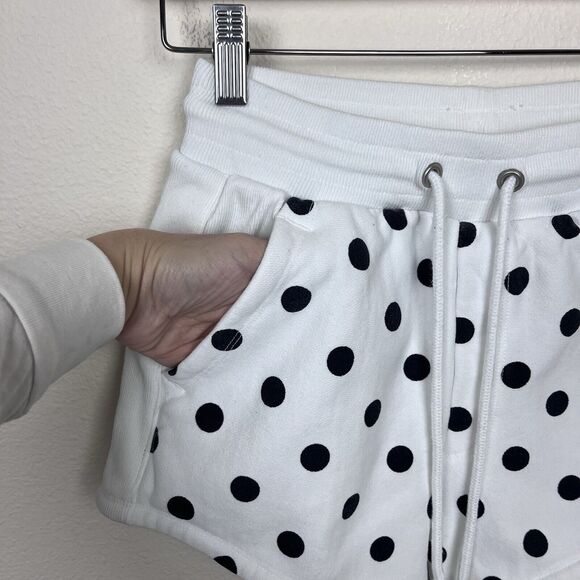 Champion Shorts Womens Extra Small Reverse Weave Polka Dot Activewear Athletic - Picture 3 of 13